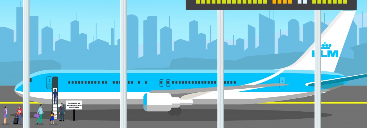 KLM herstart lijnvluchten met anti-corona maatregelen